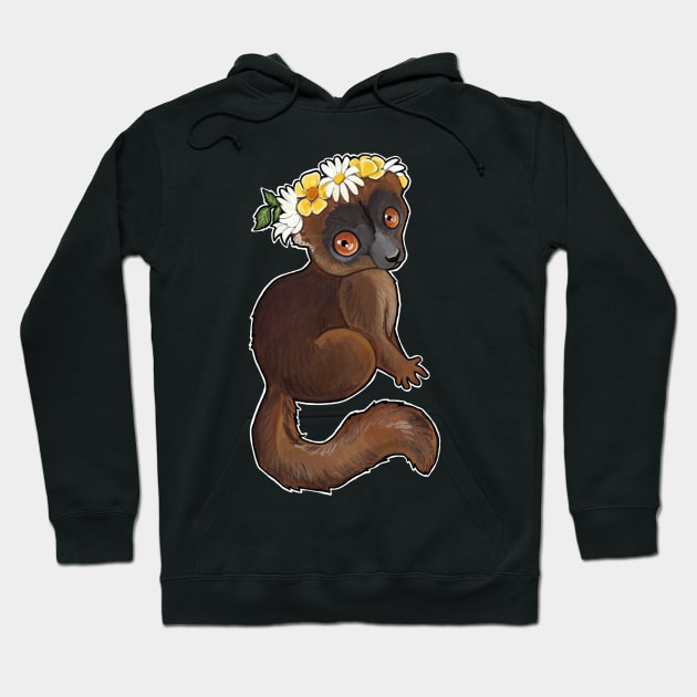 Brown lemur Hoodie by BiancaRomanStumpff